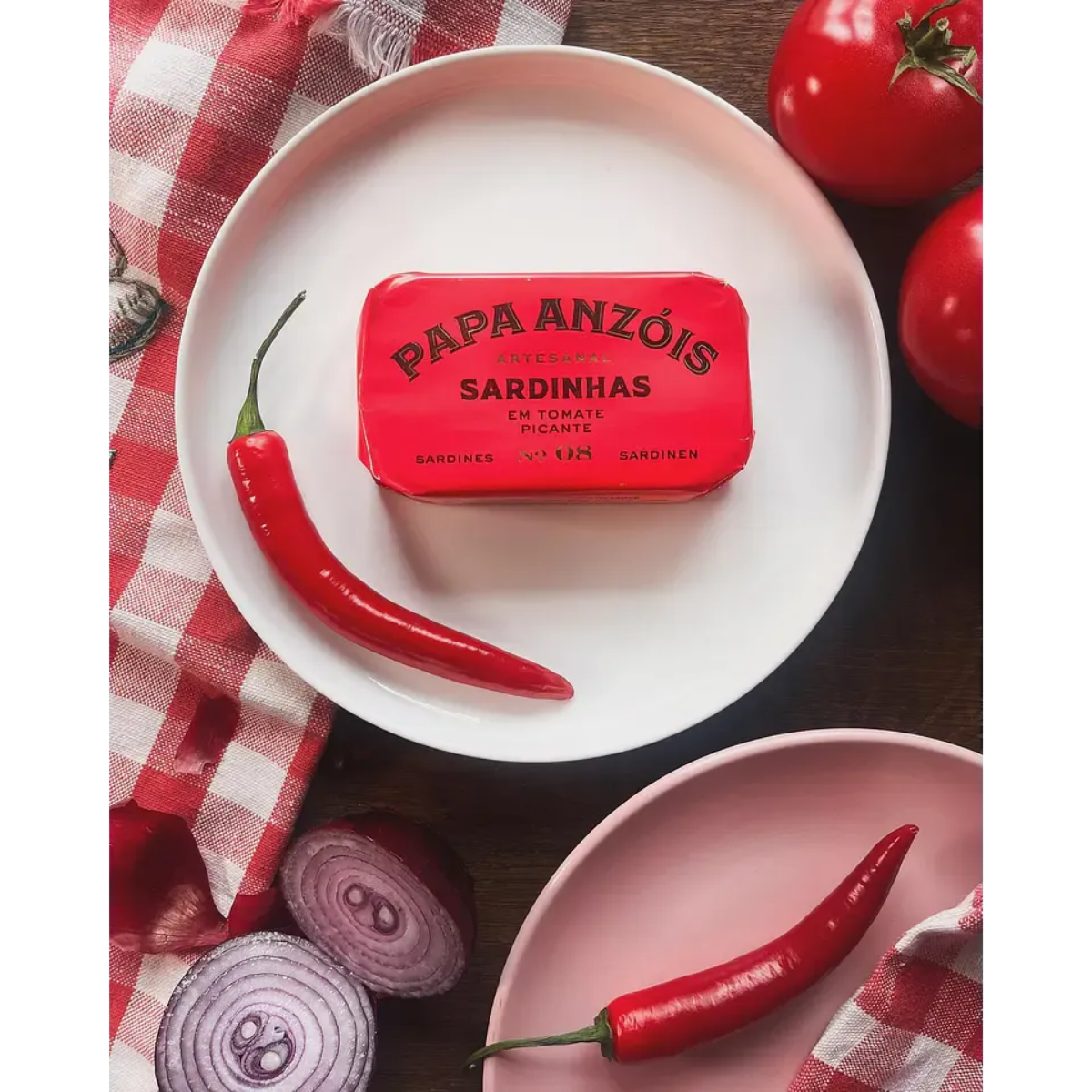Sardiner i kryddig tomatsås
