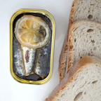 Sardiner i olivolja med citron