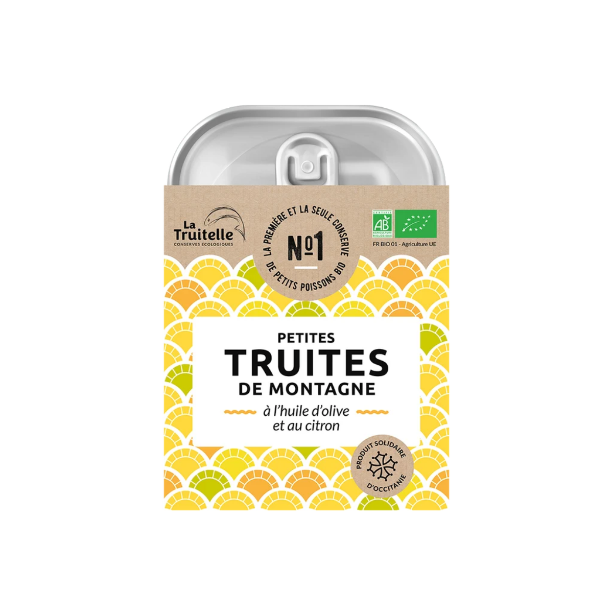 Ekologisk regnbåge i extra jungfruolivolja med citron