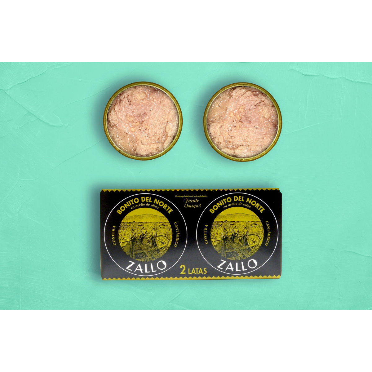 Bonito del Norte i olivolja, 2-pack